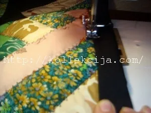 Стьобана ковдру з клаптиків