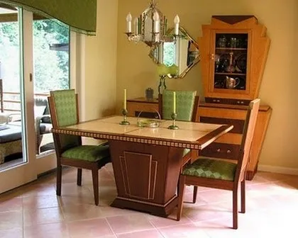 Стиль ар-деко в інтер'єрі, домфронт