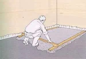 Стяжка підлоги основи, технологія і котроль (СНиП 01-87 табл) Стяжка підлоги основи, технологія і котроль