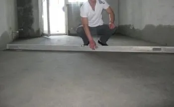 Стяжка підлоги по СНиП