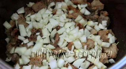 Стручкова квасоля з м'ясом і картоплею в мультиварці (м'ясом) Стручкова квасоля з м'ясом і картоплею в мультиварці