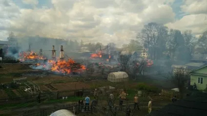 Страшна пожежа в Бурштині (Бурштині) Страшна пожежа в Бурштині