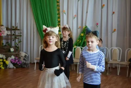 Сценарій свята «дитина як кошеня» (дошкільнята) Сценарій свята «дитина як кошеня»