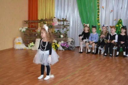 Сценарій свята «дитина як кошеня» (кошеня) Сценарій свята «дитина як кошеня»