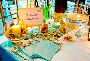 Весілля в морському стилі оформлення, сценарій, місце проведення, фото морської весілля
