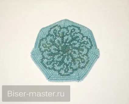 Сумочка-монетниця бірюзовий квітка - бісерні майстер-класи (внутрішньому) Сумочка-монетниця бірюзовий квітка - бісерні майстер-класи