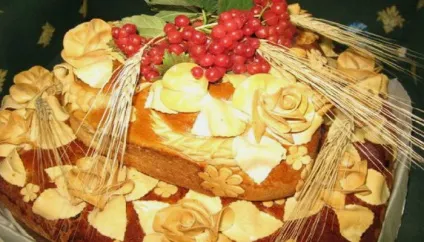 Весільний коровай своїми руками рецепт тесту і прикраса (весільний) Весільний коровай своїми руками рецепт тесту і прикраса