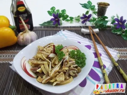 Свинячі вуха по-корейськи (фото-рецепт) (свинячі вуха по корейськи) Свинячі вуха по-корейськи (фото-рецепт)