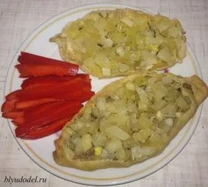Татарські пиріжки з картоплею, блюдодел (пиріжки) Татарські пиріжки з картоплею, блюдодел