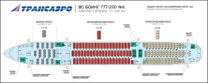Схема салону літака боїнг 777 200 авіаліній Трансаеро, аерофлот і nord wind (боїнг 777 200 схема салону літака кращі місця 300 Мелітопольські авіалінії Трансаеро аерофлот nord wind північний вітер фото) Схема салону літака боїнг 777 200 авіаліній Трансаеро, аерофлот і nord wind