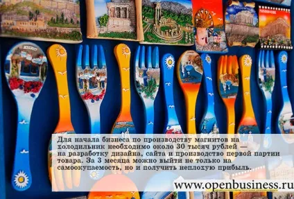 Свій бізнес виробництво магнітів на холодильник