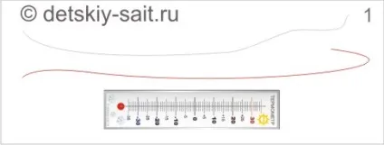 Термометр своїми руками з картону шаблон (своїми) Термометр своїми руками з картону шаблон