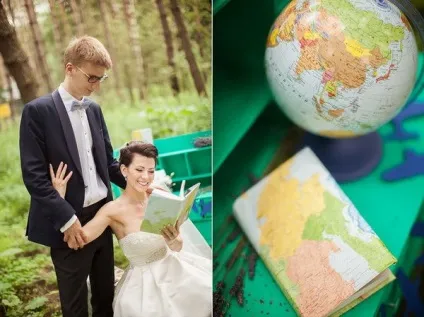 Тематичне весілля подорож