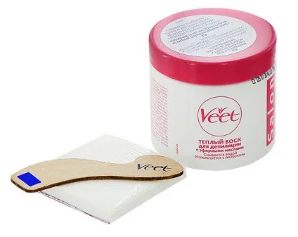Теплий віск veet для депіляції відгуки та інструкція використання (депіляції) Теплий віск veet для депіляції відгуки та інструкція використання