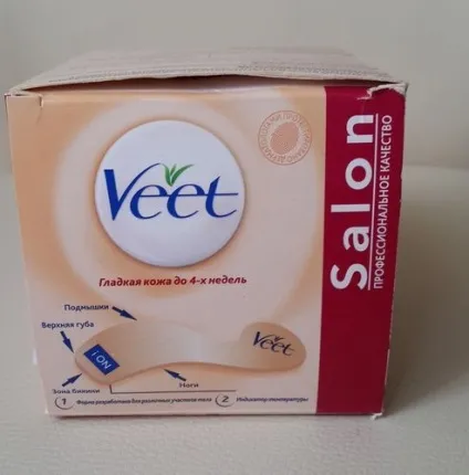 Теплий віск для депіляції з ефірними маслами veet (віск для депіляції) Теплий віск для депіляції з ефірними маслами veet