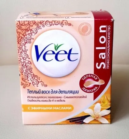 Теплий віск для депіляції з ефірними маслами veet (veet) Теплий віск для депіляції з ефірними маслами veet