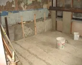 Технологія пристрою цементної стяжки підлоги своїми руками основні етапи виконання робіт (підлоги) Технологія пристрою цементної стяжки підлоги своїми руками основні етапи виконання робіт