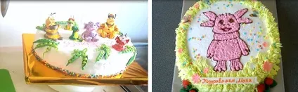 Торт «лунтик» з мастики і крему, покроковий майстер клас (клас) Торт «лунтик» з мастики і крему, покроковий майстер клас