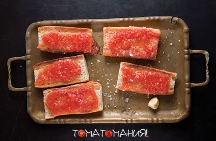 Тост з помідором по-іспанськи (pan con tomate) - томатоманія (рецепт pan con tomate) Тост з помідором по-іспанськи (pan con tomate) - томатоманія