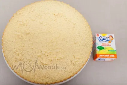 Торт з зефіром, рецепт з фото (Готове яблучне пюре) Торт з зефіром, рецепт з фото