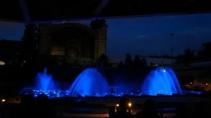 Танцюючі фонтани в Празі, блог про чехії і подорожах (танцюючі) Танцюючі фонтани в Празі, блог про чехії і подорожах