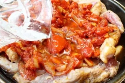 Свинина смажена з овочами помідорами, морквою, цибулею - фоторецепт, beautyinfo (цибулею) Свинина смажена з овочами помідорами, морквою, цибулею - фоторецепт, beautyinfo