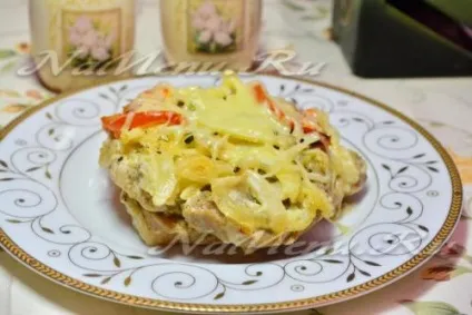 Свинина з помідорами і сиром в мультиварці рецепт з фото (свинина) Свинина з помідорами і сиром в мультиварці рецепт з фото