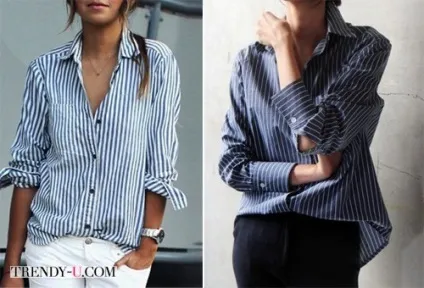 Своя сорочка ближче до тіла! 35 стильних ідей, trendy-u (стильні луки з сорочкою фото) Своя сорочка ближче до тіла! 35 стильних ідей, trendy-u