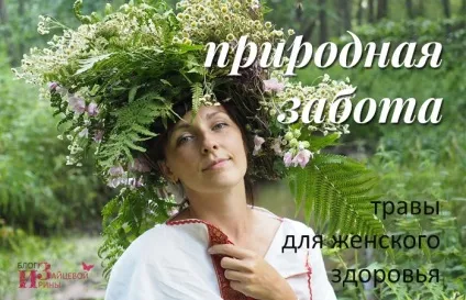 Трави для жіночого здоров'я, блог Ірини Зайцевої (здоров'я) Трави для жіночого здоров'я, блог Ірини Зайцевої