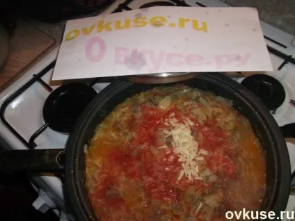 Тушкована капуста з тушонкою на швидку руку - прості рецепти (капуста) Тушкована капуста з тушонкою на швидку руку - прості рецепти