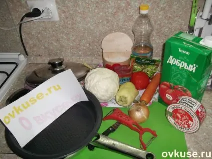 Тушкована капуста з тушонкою на швидку руку - прості рецепти (капуста) Тушкована капуста з тушонкою на швидку руку - прості рецепти