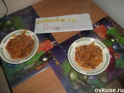 Тушкована капуста з тушонкою на швидку руку - прості рецепти (капуста) Тушкована капуста з тушонкою на швидку руку - прості рецепти