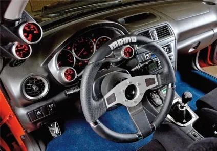 Тюнінг субару імпрези, фото тюнінгу салону subaru impreza