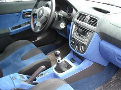 Тюнінг субару імпрези, фото тюнінгу салону subaru impreza
