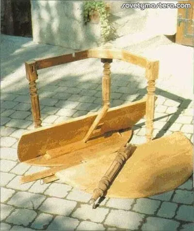 Зміцнюємо обв'язку столу