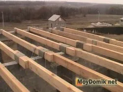 Пристрій перекриття по дерев'яних балках - технологія монтажу міжповерхового, горищного і (пристрій) Пристрій перекриття по дерев'яних балках - технологія монтажу міжповерхового, горищного і