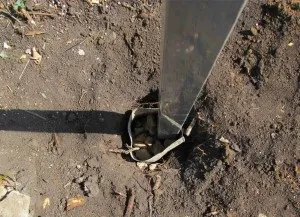 Установка стовпів для забору (стовп для забору) Установка стовпів для забору
