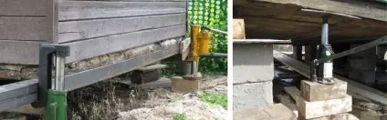 Посилення фундаменту стовпчастого і стрічкового типу, установка паль своїми руками; ціна робіт (стрічкового) Посилення фундаменту стовпчастого і стрічкового типу, установка паль своїми руками; ціна робіт