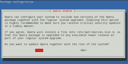 Установка opera в ubuntu швидкий спосіб (віртуальної приватної мережі) Установка opera в ubuntu швидкий спосіб