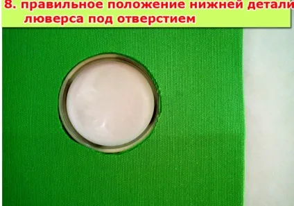 Установка люверсів на штори в домашніх (люверсів) Установка люверсів на штори в домашніх