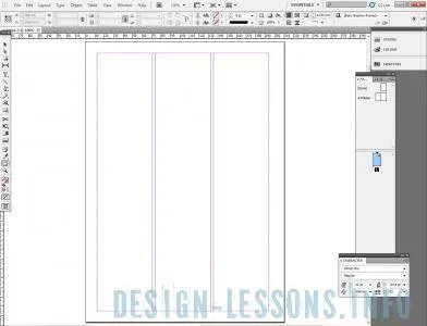 Верстка сторінки в indesign - уроки adobe indesign