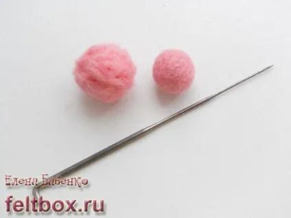 Гілочка в техніці сухого валяння на каркасі (каркасі) Гілочка в техніці сухого валяння на каркасі
