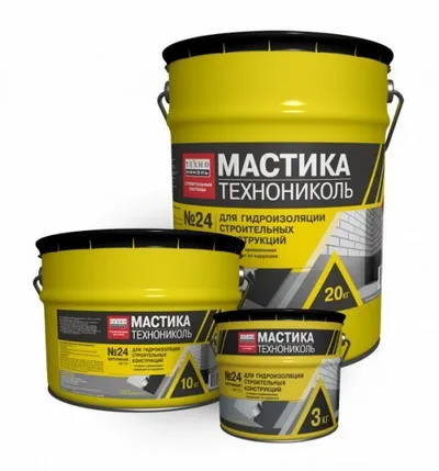 Види і технічні характеристики бітумної мастики (характеристики) Види і технічні характеристики бітумної мастики
