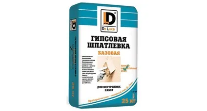 Види шпаклівок для внутрішніх робіт