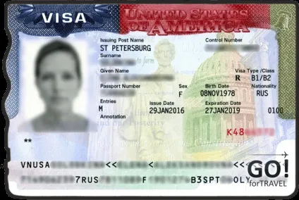 Віза в сша, зразок візи в америку, як виглядає віза в сша в 2017 році (зразок візи в сша) Віза в сша, зразок візи в америку, як виглядає віза в сша в 2017 році
