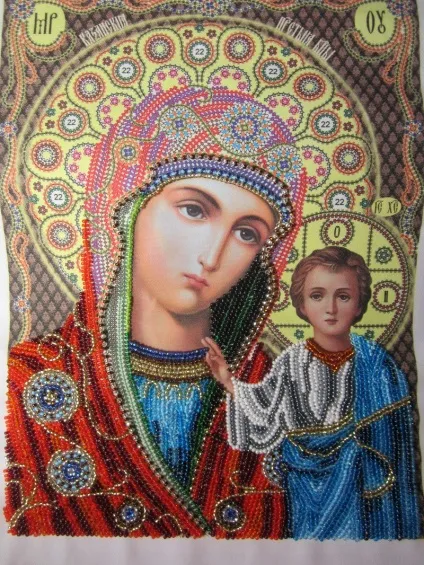 Вишиваємо бісером в техніці рядковий шов (як треба вишивати) Вишиваємо бісером в техніці рядковий шов