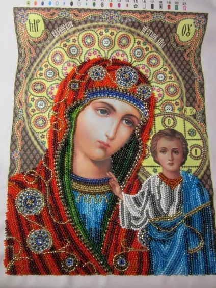 Вишиваємо бісером в техніці рядковий шов (вишивка бісером рядковий) Вишиваємо бісером в техніці рядковий шов