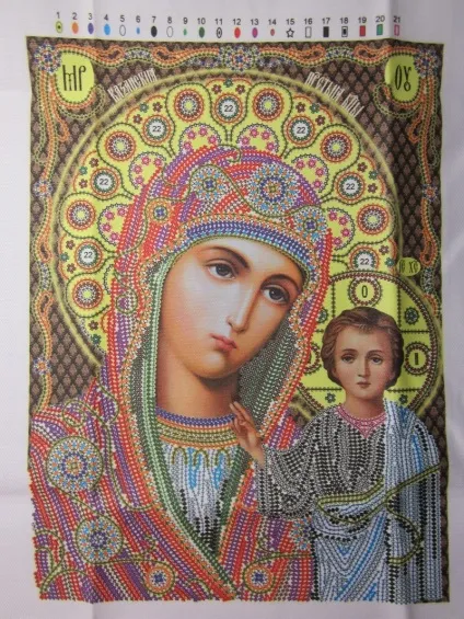 Вишиваємо бісером в техніці рядковий шов (рядковий) Вишиваємо бісером в техніці рядковий шов