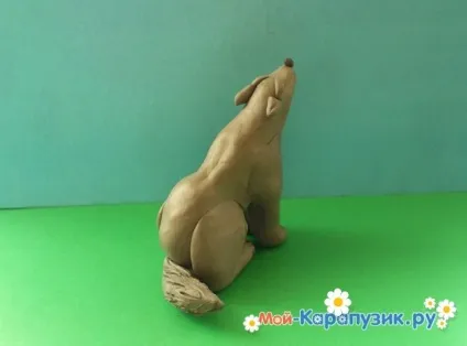 Вовк з пластиліну