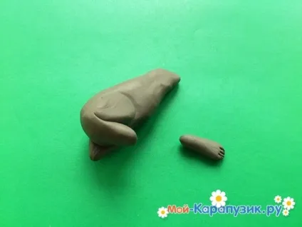Вовк з пластиліну